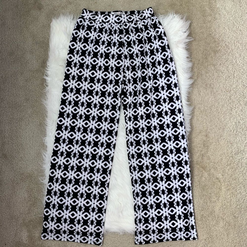Joy Joy Wide Leg Palazzo Pants